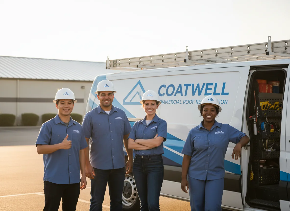 Commercial roof coating company in Quanah, TX